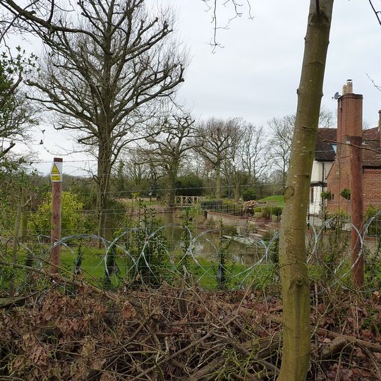 Moated site and fishpond at Salter Street Farm