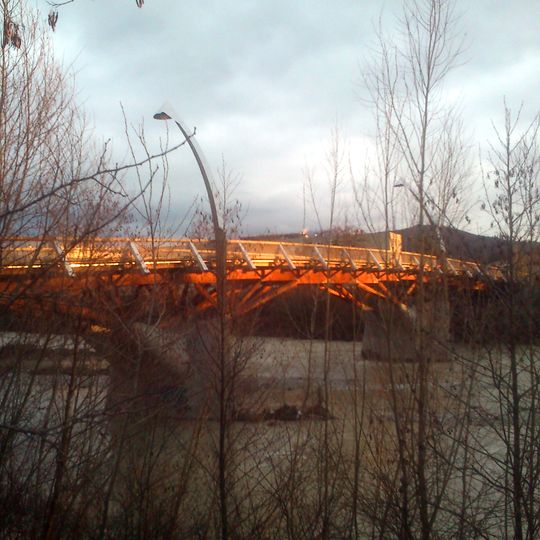 Wood bridge