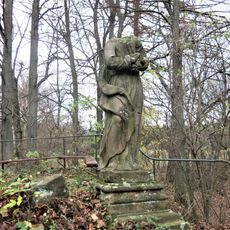 Socha svatého Jana na Křížovém vrchu u Cvikova