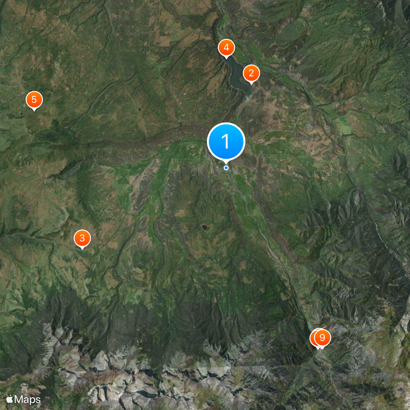 Ridgway Map