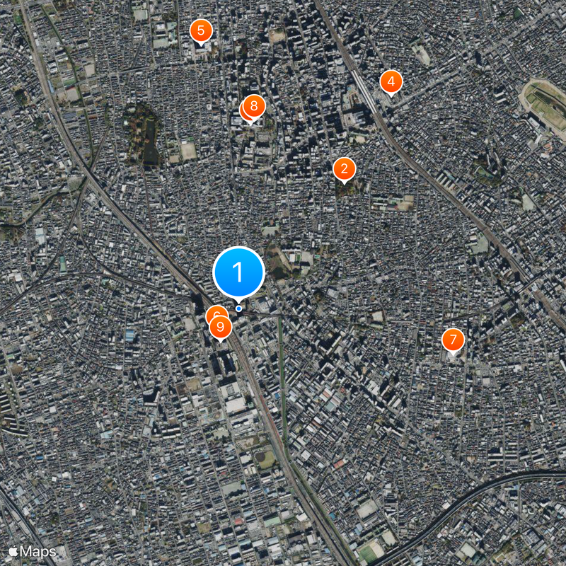 Stazione di Musashi-Urawa Mappa