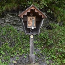 Bildstock am Kreuzweg zur Kapelle am Klaunzerberg, 10. Station