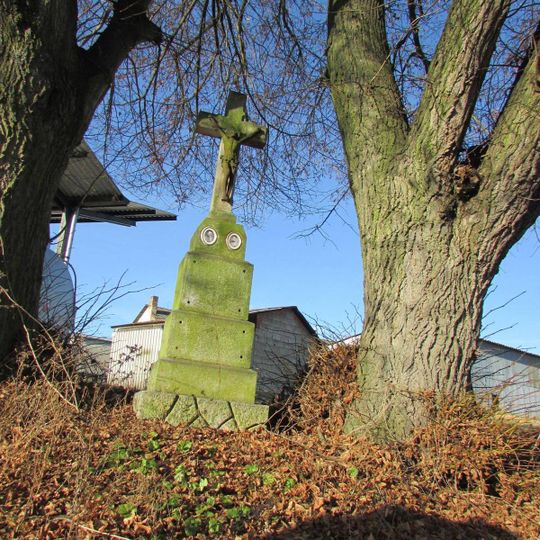 Kříž u zemědělského družstva v Rynárci