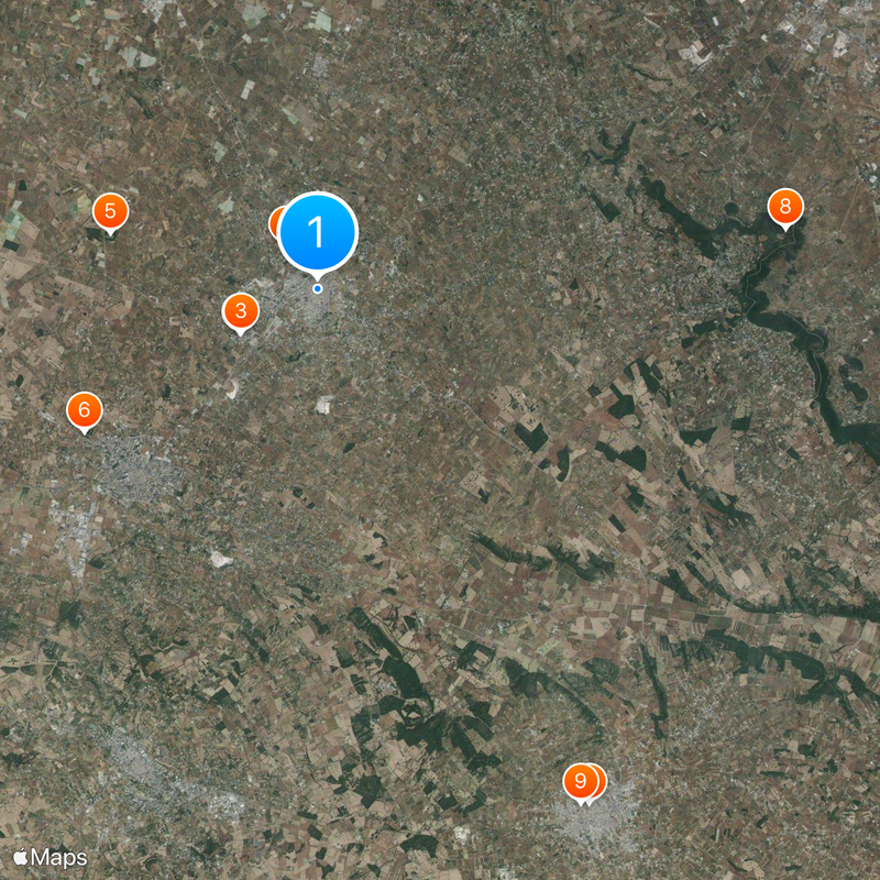 Castellana Grotte Mappa