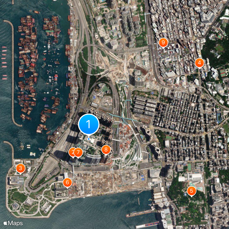Kowloon Station Map