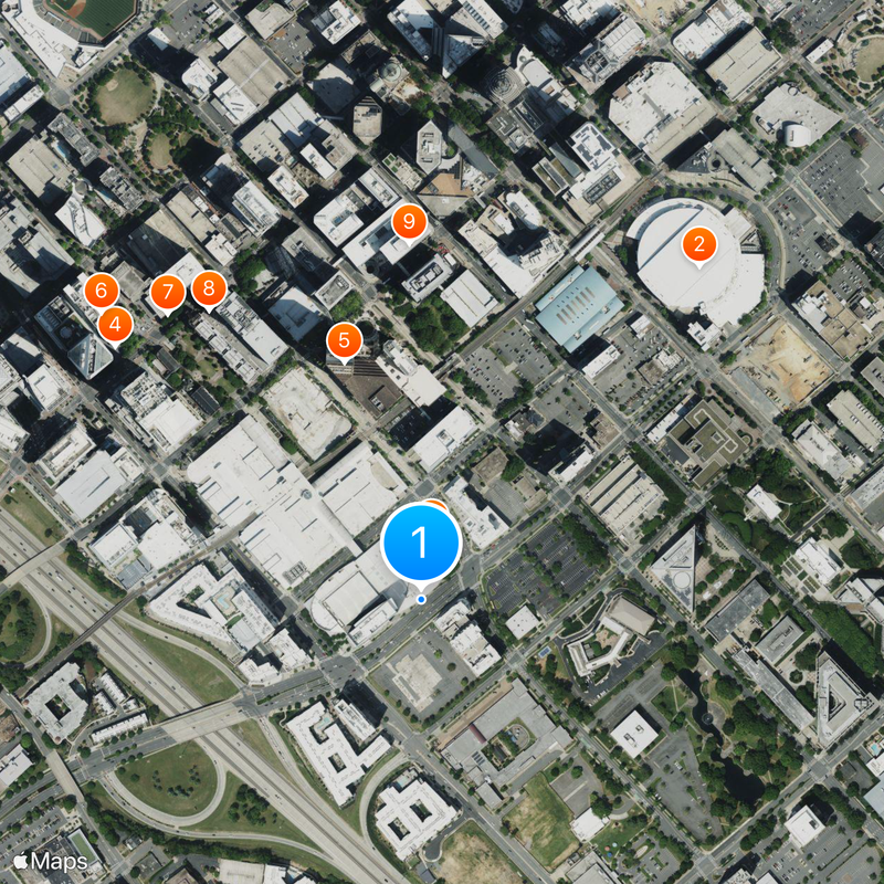 The Charlotte Observer Map