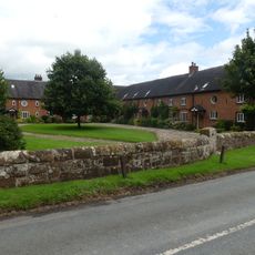 Range of farm buldings east of Oak Farmhouse