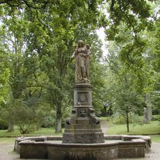 Peace angel fountain