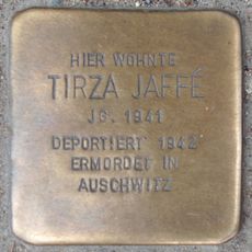 Stolperstein en memoria de Tirza Jaffé