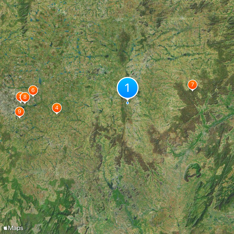 Palghar Gold Fields Map