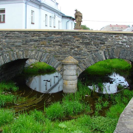 Stone bridge in Budišov nad Budišovkou