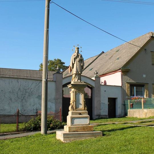 Socha svatého Jana Nepomuckého v Polici