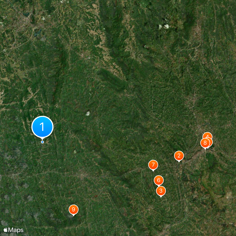 Pinnawala Elephant Orphanage Mappa