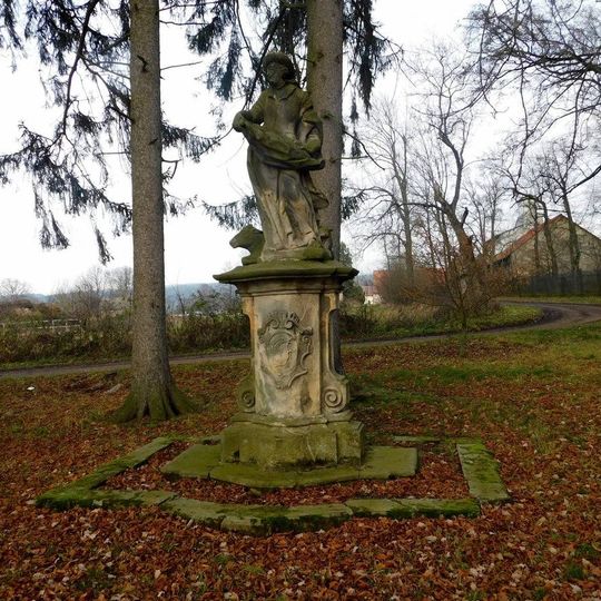 Socha svaté Notburgy v Miletíně