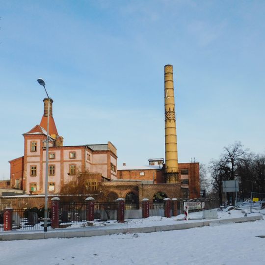 Budynek produkcyjny browaru w Słupsku