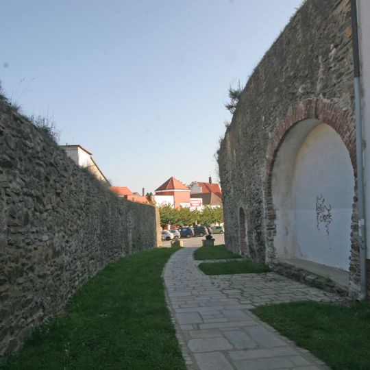 City walls of Pelhřimov