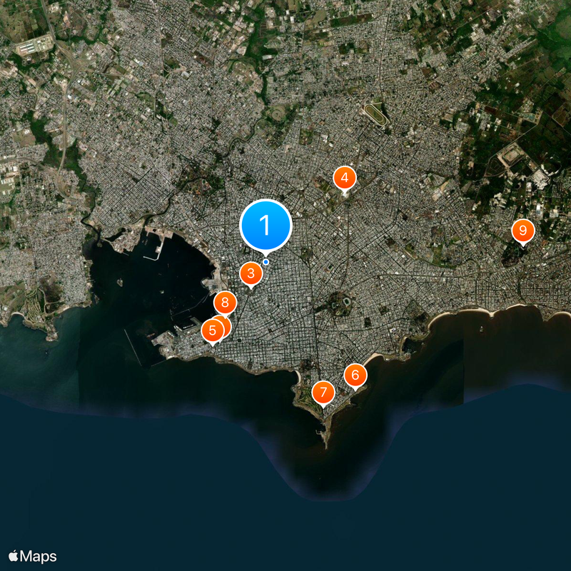 Departamento de Montevideo Mapa