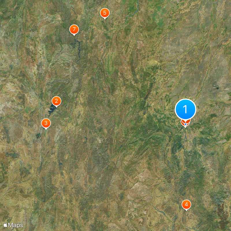 Cloncurry Map