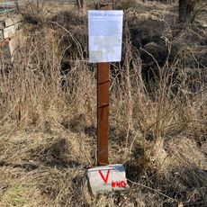 Most přes Prunéřovský potok v Kadani na cestě k Mikulovicím