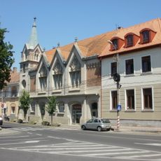 Bolyai street Unitarian church in Târgu Mureș