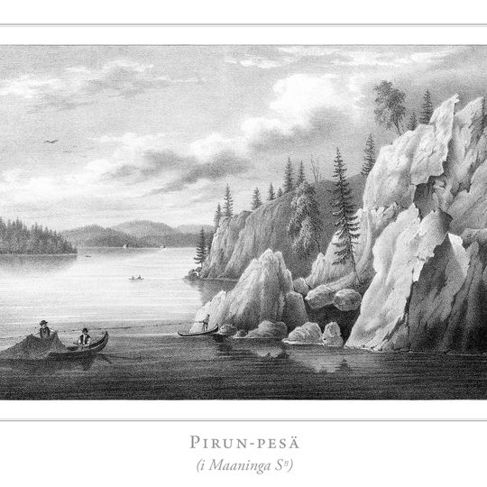 Pirunpesä cave, Maaninka