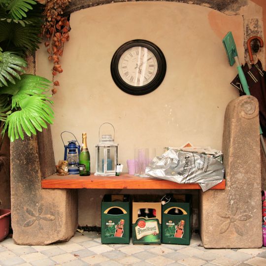 Stone bench from Lipnice