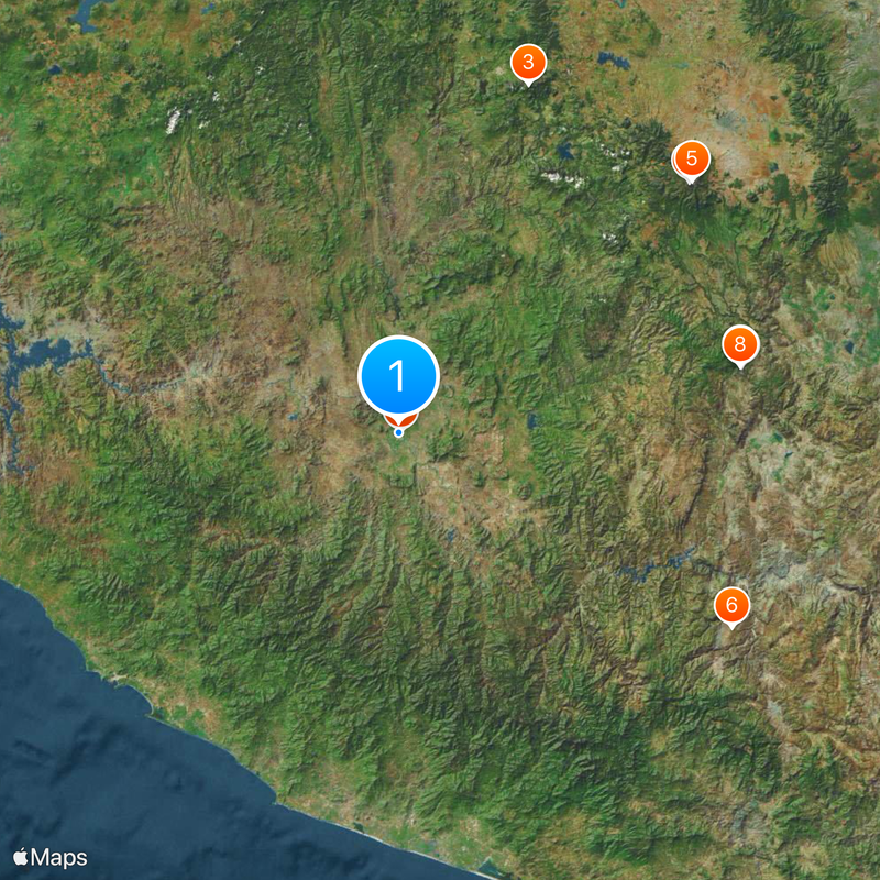 Ciudad Altamirano Mapa