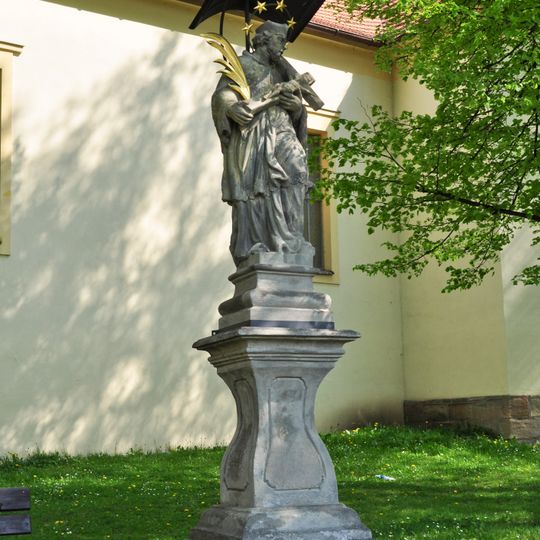 Socha svatého Jana Nepomuckého ve Spáleném Poříčí