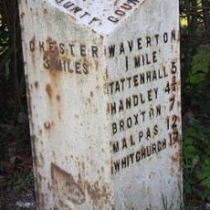 Milepost, Rowton Moor
