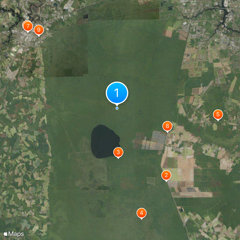 Great Dismal Swamp Map