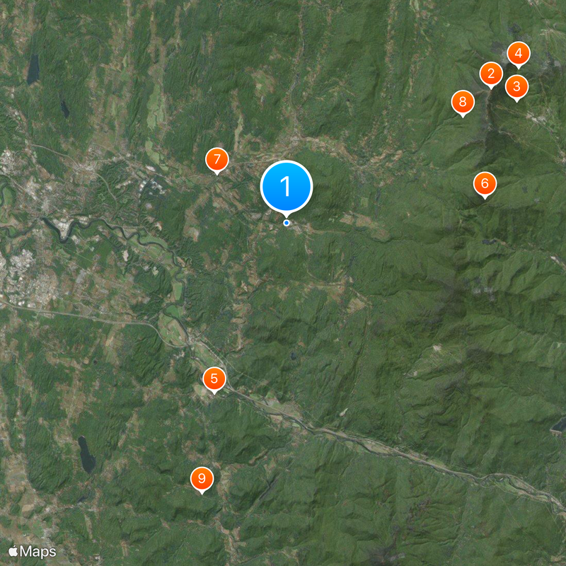 Army Mountain Warfare School Map