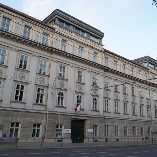 Palais Stefan Haupt von Buchenrode, northwestern part