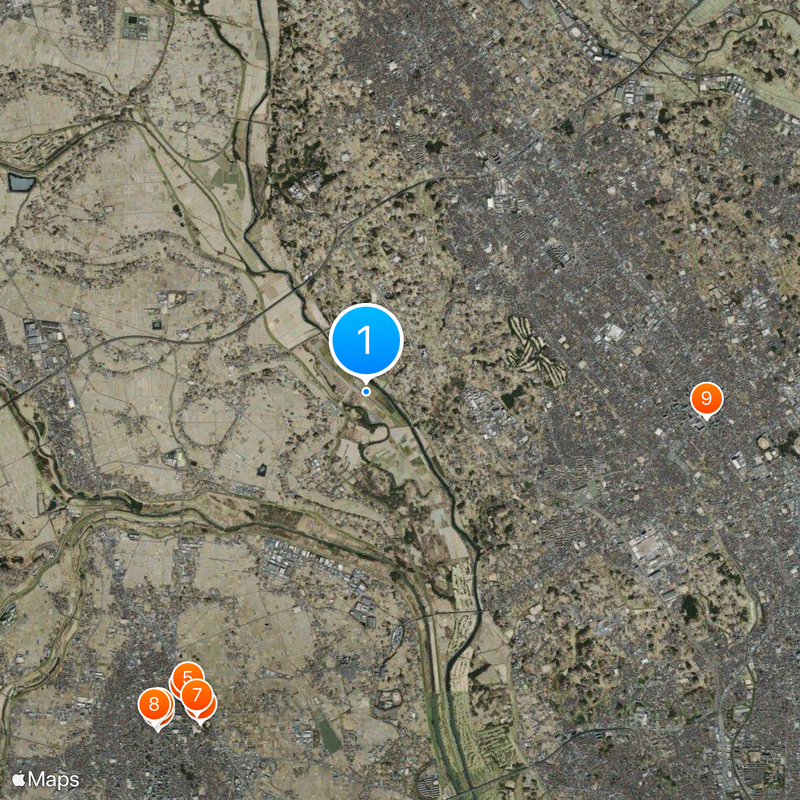 Honda Airport Map