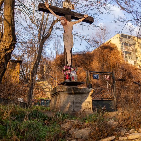 Wayside cross in U plynárny street