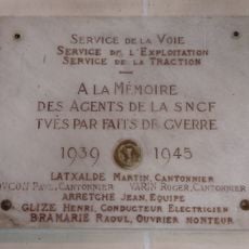 Commemorative plaque