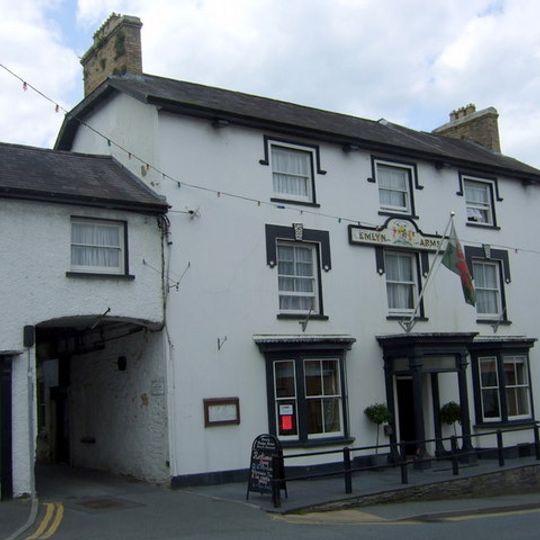 The Emlyn Arms Hotel, Including attached Ranges Each Side & Rear Outbuildings, Bridge Street/Heol Y B