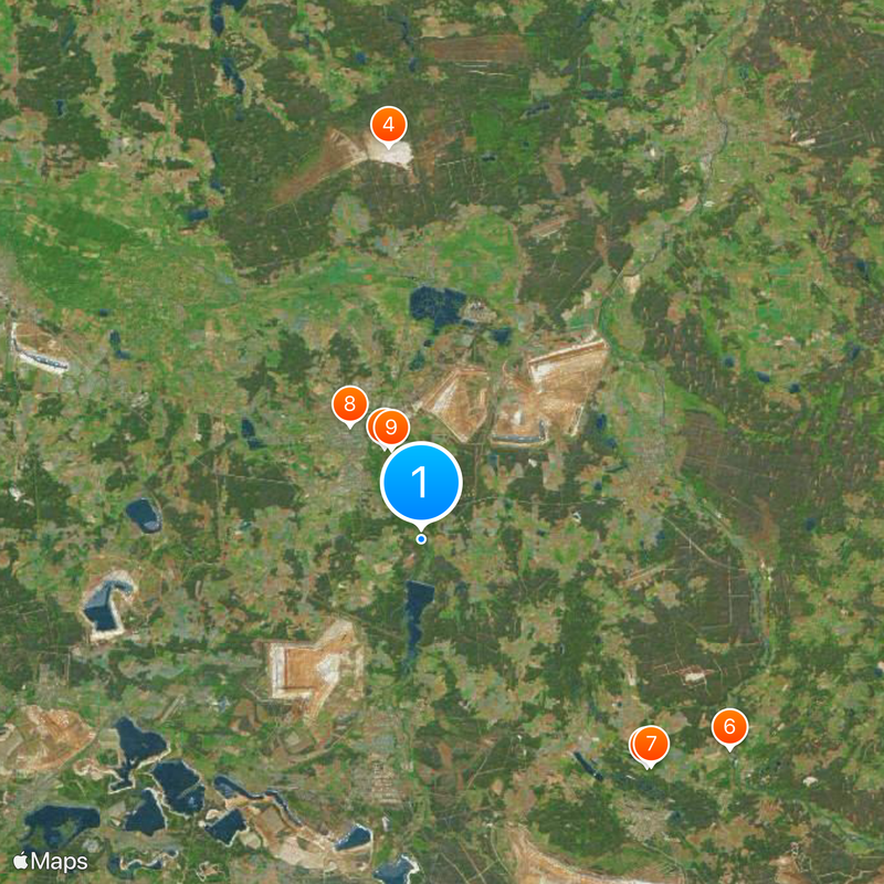 Landkreis Spree-Neiße Karte