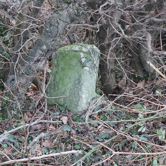 Milestone, 200m N of entrance to Gentrys Farm