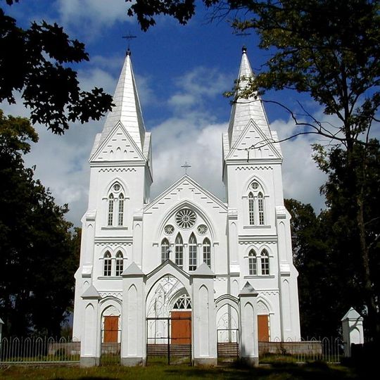 Sacred Heart church in Bikava