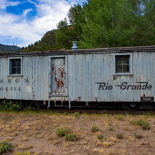 Denver & Rio Grande Railroad Box Outfit Car No. 04414