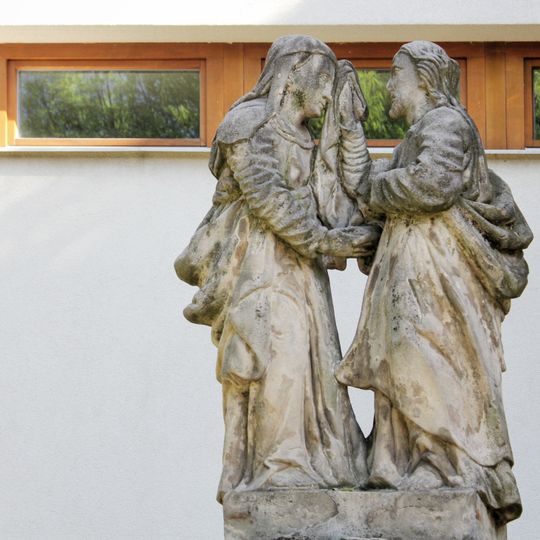 Sousoší Loučení Krista a Panny Marie