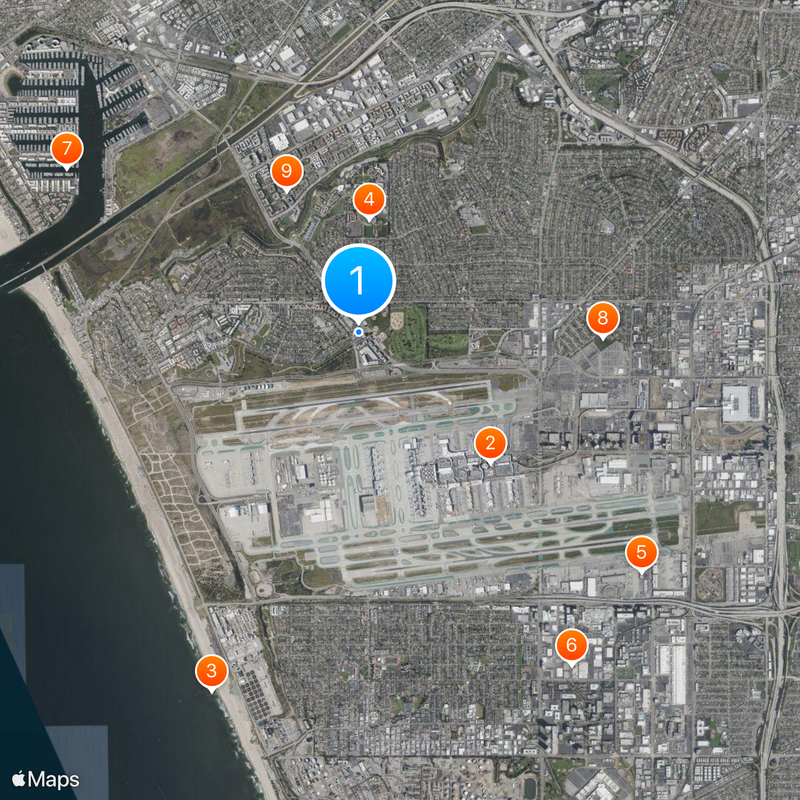 Otis College of Art and Design Map