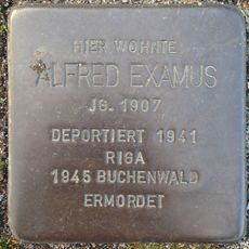 Stolperstein für Alfred Examus
