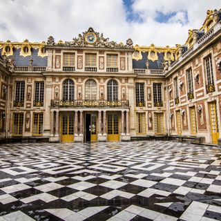 Cour de Marbre du Château de Versailles