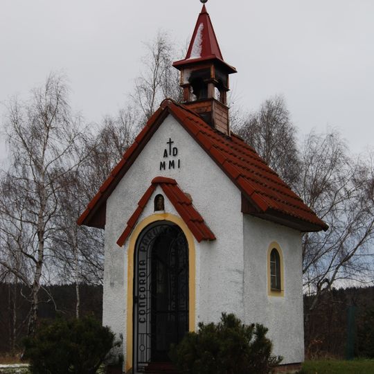 Memorial chapel of Saint Wenceslaus in Lazsko