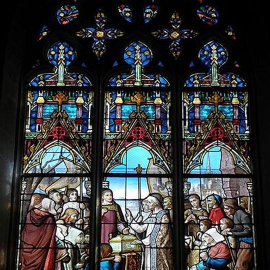 Baie 16 de l'église Saint-Marse de Bais