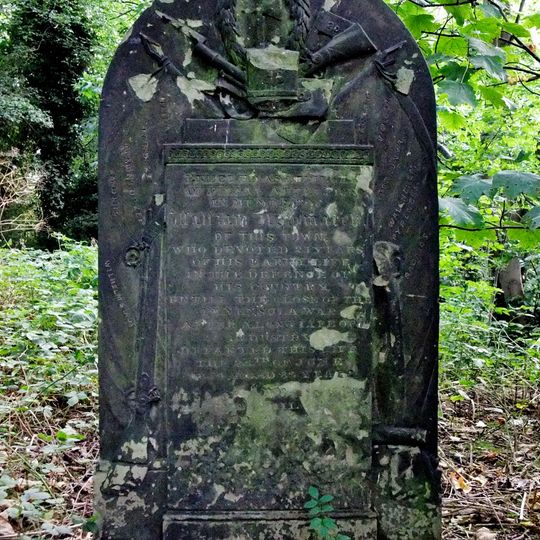 Headstone To William Newmarch, Sculcoates Cemetery