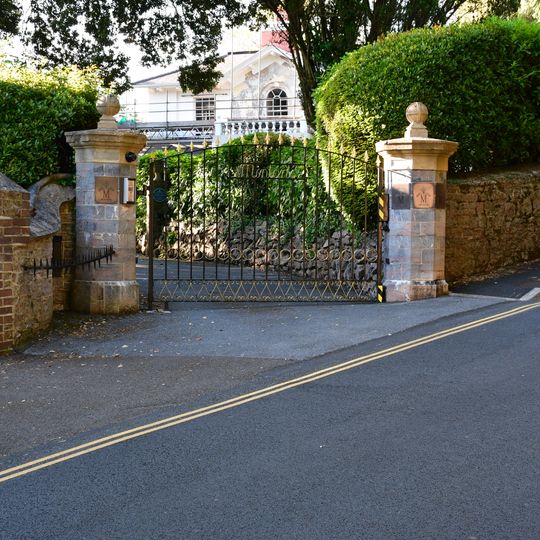 Garden Wall And Gate Piers To Mintons And Woods Way