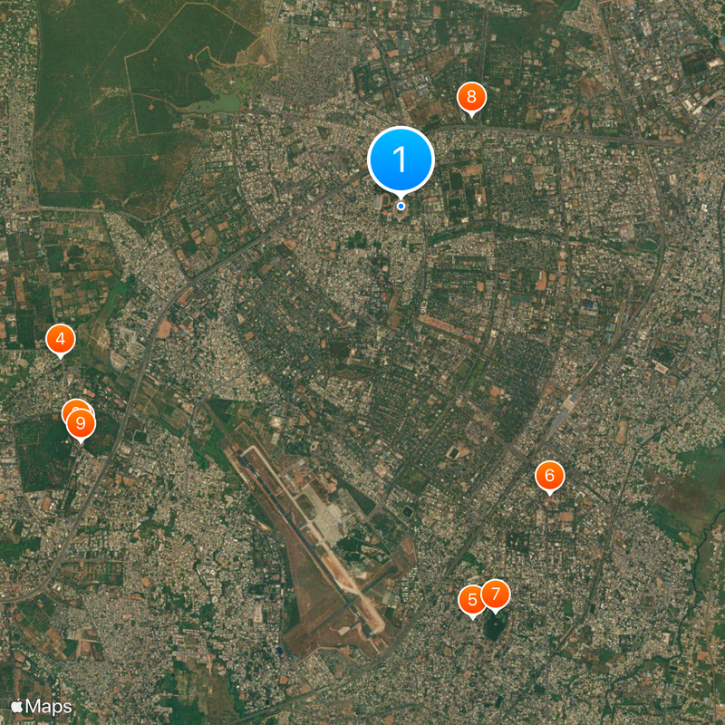 Kalinga Sports Complex, Bhubaneswar Map