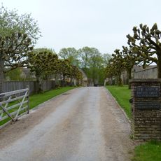 Walls Of Walled Garden Including Gates Circa 50 Metres North West Of Notgrove Manor